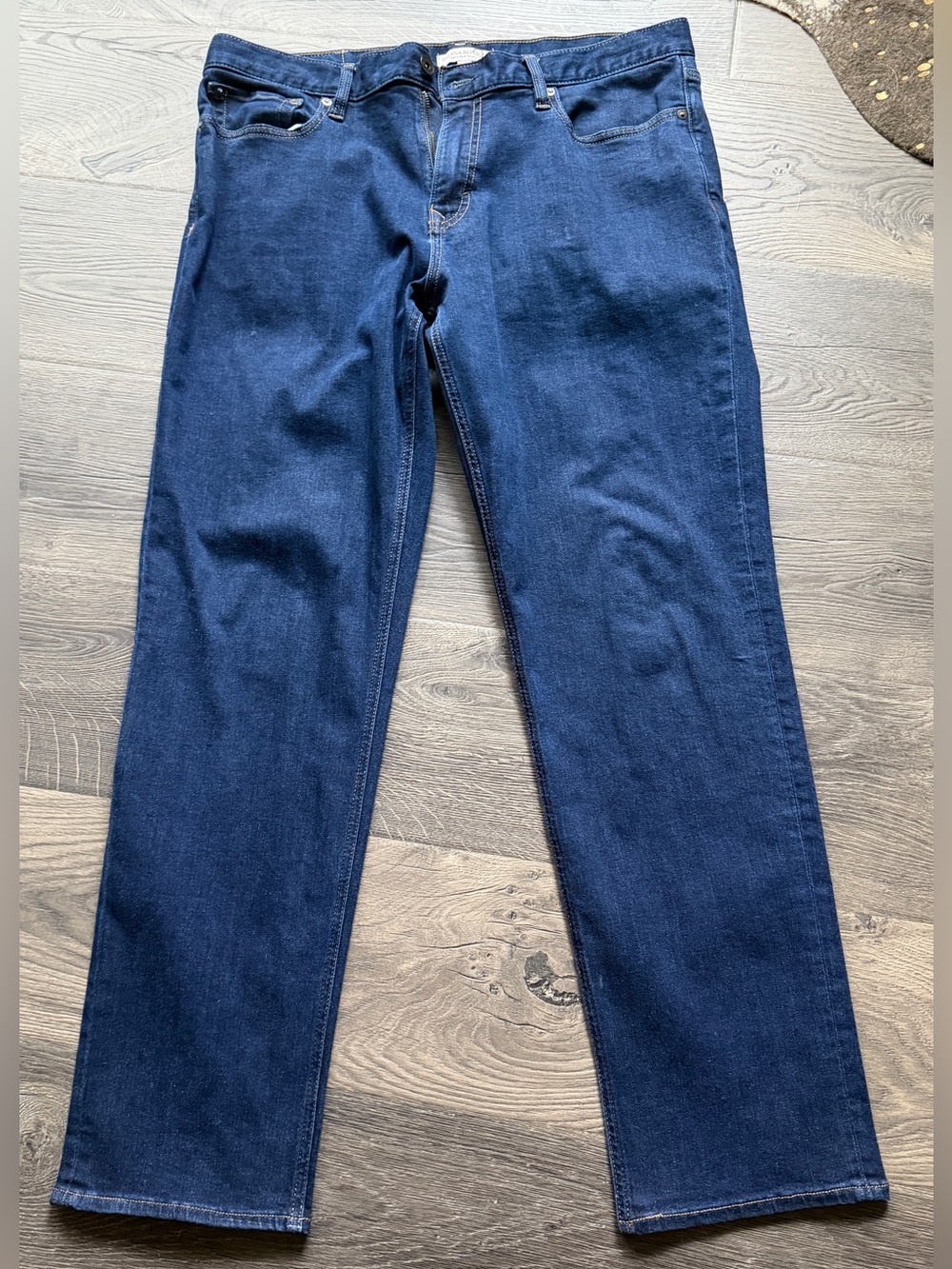 Banana Republic Traveler Straight Jeans Dark Wash 36 x 32